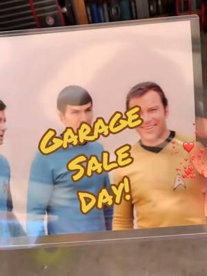 Garage Sale Day! #happygirlthrift #startrek #homedecor #vintage #halloweenlook #disney