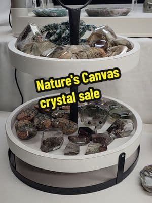 Nature's Canvas crystal sale. Garden Quartz and Moss Agate are the main attraction tonight. Jan 20th, 7pm CST. See you then! #triplejcrystals #crystalshop #crystalseller #crystallivesales #crystalcollection #crystalcollector #crystalobsession 