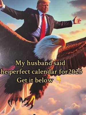 This calendar is awesome #calender2025 #calender #trump #spotlight #viraltiktok #tiktokisback 