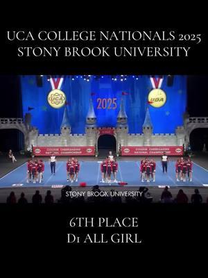 grateful is an understatement … @Stony Brook Cheerleading WE DID THAT!!!!! #ucanationals #cheernationals #ucacollegenationals #uca #uda #cheer #collegecheer #stonybrook 