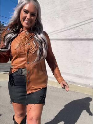 Just doin’ my thanggg! 😚 This top comes in a lace sleeve now for transition seasons! I could not be more excited for a top!! Just like the leather lux top, but add lace sleeves! Now in the app!  #nashvilleboutique #lebanontnboutique #cowgirlstyles #westernfashion #western #cowgirlstyle🤠 #cowgirlstyle #top #lacetop #lacetops #womenstops #womenstop #westerntop #westerntops 