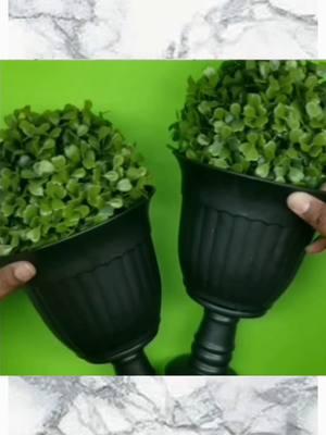 Grab these $1 items to create these porch & home planters with a topiary option! #diytopiary #planterdiy #homeplanter #plantercrafts #dollarstorepanter #dollartreediy #dollartree #dollartreecrafts #dollartreehacks #dollartreedecor #diyhomedecor #shesocraftdee #dollartreediy #diycrafts #deehart #youtube 