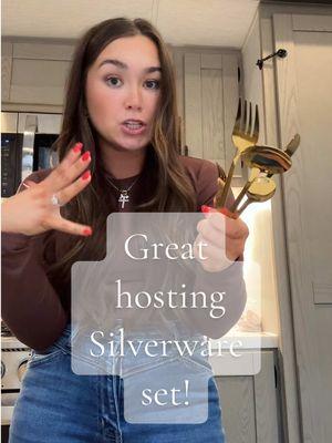 Love everything gold!!!  #goldutensils #gold #silverware #silverwareset #hosting #hostingtips #hostingidea #hostinginspiration 