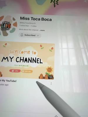 Go in my bio and click the link and subscribe and watch my new video!! by the way don’t mind the background noise!! 😁❤️ #fyp #tocaboca #youtube #newvideo #goviral #tocabocaplayer #tocabocagame #playtocaboca  