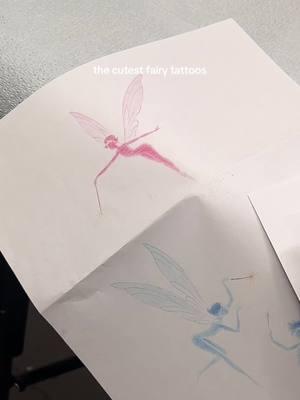 I love them 🥺 #fairytattoo #fairy #tattoo #finelinetattoo 