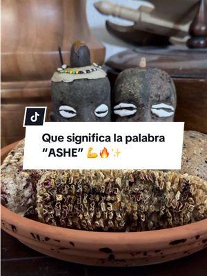 "Ashe"🌟  Es una palabra de origen africano que simboliza poder, suerte, energía y fuerza. 💪✨ Representa una energía invisible pero presente en todo lo que existe en el universo. 🌍 Es lo que invocamos para dar poder a nuestros deseos y alcanzar el equilibrio y los cambios positivos. 🙏🔥    ¿Tú crees en esta energía poderosa?   #santeria #santero #babalawo #california #ifa #yoruba #viral #elegua #shango #obatala #yemaya #oshun #estadosunidos #orula #collares 