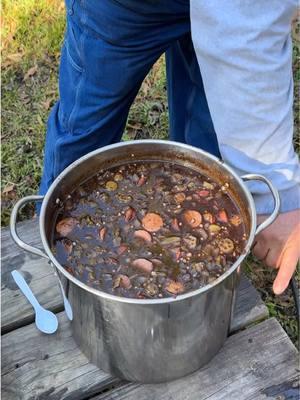 Gumbo weather in south Louisiana. #fyp #gumbo #louisiana #cajun #swamp 