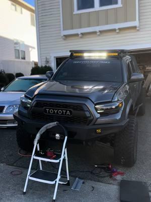 Baja Design onX 6 paired with @Auxbeam switch panel 💪🏼 #auxbeam #toyota #toyotatacoma #tacoma #tacoma4x4 #tacomaoffroad #offroad #overland #bajadesigns 