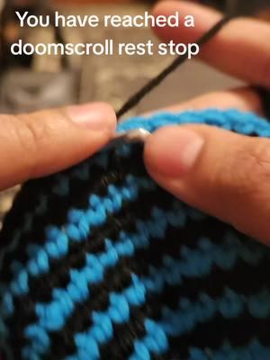 #stay #as #long #as #you #need #tiktokrestarea #crochet #lefty #blackcrochetersoftiktok 