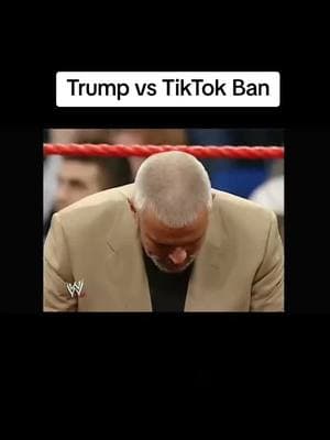 Trump with the babyface turn for all the USA #tiktok users. Everything is wrestling #djpoptart876 #WWE #trump 