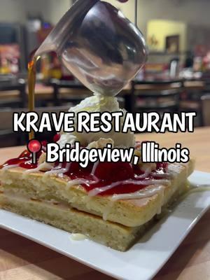 Breakfast, Lunch, & Dinner all day at @KraveRestaurant 🥞AD 📍 7022 S Harlem Ave, Bridgeview, Illinois 🍴 Sit-down Casual Dining 👧🏼 Kid’s Menu Available 🛍️ Dine-in, carry-out, & delivery We tried SO MUCH FOOD! From the perfectly seasoned lamb to the authentic & straight-out-of-Philly cheesesteak, everything was a hit. My fave dish? The square (because they don’t cut corners) strawberry cheesecake pancakes! This restaurant was very kid-friendly as well which is a huge bonus for our family! Follow me for more Chicagoland eats 🥰 #catering #northshore #suburbs #chicagoblogger #chicagoparent #thingstodoinchicago #chicagosuburbs #chicagomomlife #KraveRestaurant #Krave #Chicagoland #Philly #Breakfast #Lunch #Dinner #AllDayMenu