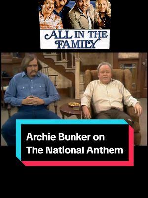 In a classic All in The Family moment, Archie Bunker pushes back when Meathead trashes the National Anthem.  #allinthefamily #archiebunker #meathead #nationalanthem #ohsaycanyousee #starspangledbanner #oftheeising #anthem #sitcom #tvshow #tv #comedy #normanlear #70stv #carrolloconnor #robreiner #sallystruthers #jeanstapleton #edithbunker #gloria #tvseries 