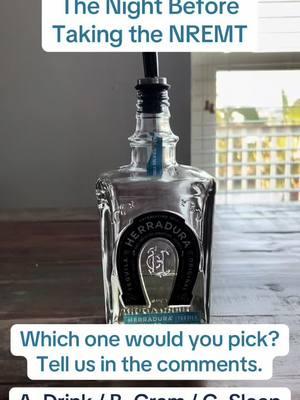 I (Dan Limmer) am taking the NREMT tomorrow! It is the evening before taking the exam, which advice would you choose? Any additional tips/tricks you may have? Let me know!  I will keep you guys updated throughout the week on my experience taking the National Registry. Wish me luck 🤞 #ems #paramedic #NREMT #nremtprep #paramedicsoftiktok #paramedicstudent #paramediclife #nremtexam #paramedics #firstresponders 