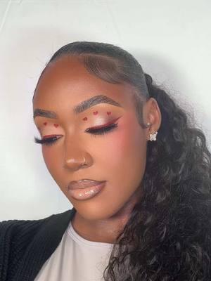 Full Tutorial Of This Look Will Be Posted On My YT ❤️ #makeuptutorial #makeupartist #valentinesdaymakeup #valentinesdaymakeuplook #datenightmakeup 