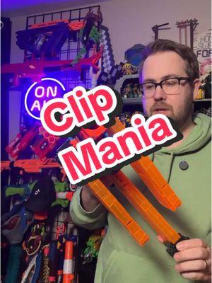 The @XSHOT Insanity Clip Mania has a lot of darts to use #toys #cooltoys #xshot #foamdartblasters #freeproducts 