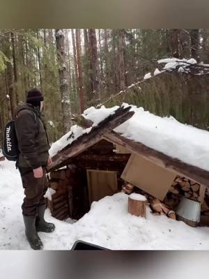 Improving my Small Underground Shelter in Snow winter #betelhem #bushcrafting #bushcraftshelter #constructionworker #snowsurvival #wintersurvival #shelterbuilding #shelterlife 