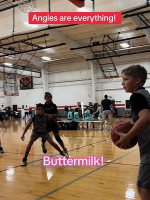 Angles!!! #girlsbasketball #basketball #ballhandlingunderpressure #homeforyounghoopers #TrainLikeADOG #girlsbasketballworkout #buttermilkbaby 