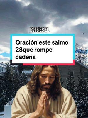 Oración Este es el 28salmo que rompe cadenas #Salmo #oracionespoderosas #oracion #catolica #MariselaFontanillas123 #Amen #cristianostiktok 