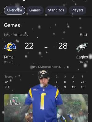 #greenscreen#laramsfootball#larams#NFLPlayoffs#grahamsuperstar92#lost#nflfootball#foryou#fyp#fypage#fup. What a game