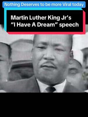 Nothing should be more viral today #martinlutherkingjr #Ihaveadream #Ihaveadreamspeech #inagurationday #freedom #fyp #viral #tiktokban #trending 