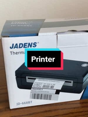 Unbox with me ❤️ #jaden #thermalprinter #shipping #shippinglabels #printer #bluetooth #bluetoothprinter #SmallBusiness 