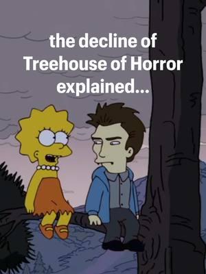 What happened to Treehouse of Horror?… #simpsons #thesimpsons #tv #cartoon #treehouseofhorror #homer #bart 