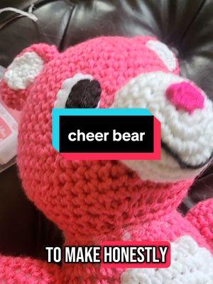 which has been your favorite so far?? #seifersstitches #amigurumi #crochet #crochetpattern #amigurumipattern #carebear #cheerbear 