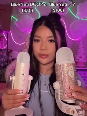 Blue yeti >>> doop #asmr #asmrmic #asmrthisorthat #asmrtriggers #satisfying #fyp 