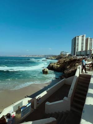 La Jolla Just Being La Jolla🥹 #lajolla #lajollacove #lajollabeach #landscape #sandiego #westcoast #california #shotoniphone 