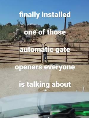 Trace Atkin's song hits different now that I don't have to open/close the gate myself #youregonnamissthis #gateopener #autmaticgateopener #rurallife #countrylife #parenthoodhumor #motherhoodhumor #kidhumor #parenthacks #momhacks #dadhacks #countrykids