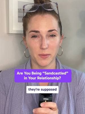 Have a partner that promises you the world and then when the time comes to deliver, it all crumbles in front of your eyes? That's sandcastling! #pairedapp #paired #couplesapp