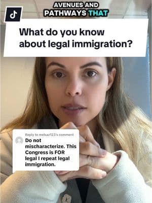 Replying to @melsaz123 people who don’t know about immigration law seem to have a lot of opinions. #immigration #immigrants #immigrationlaw #immigrationpolicy #daca #LearnOnTikTok #greencard 