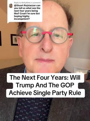 Replying to @MellyWelly The Next Four Years: Will Trump And The GOP Achieve Single Party Rule. #authorsofbooktok #trumpism #singlepartyrule #endofdemocracy #viktororban #americafuture #politicalopposition #charismaticleader 