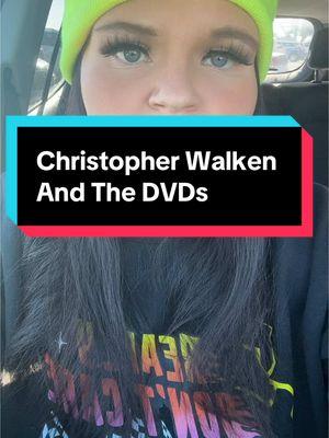 Christopher Walken gets dvds of his show bc he can’t #stream it #christopher #walken #severance 