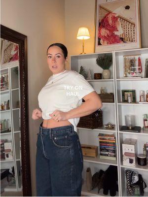 try on haul as requested!! what do we think? 💛🫶🏻✨ #tryonhaul #babaa #babaasweatertryon #clothingtryon #citizensofhumanityjeans #agolde #denimtryon #midsize @asos @Citizens of Humanity @AGOLDE 