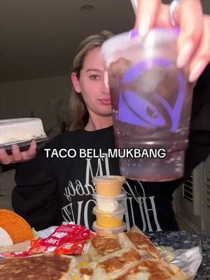 Trying @tacobell new menu items!!! #tacobell #mukbang #tacobellmukbang 