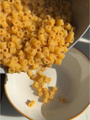 “but it doesnt have any protein..” hmmm okay  Bone Broth Buttered Noodles with Parm🫶🏼🫶🏼🫶🏼  to a pot add a heavy drizzle of olive oil  saute 1 tbsp of minced garlic and cook for 2-3 mins  add in 1 cup of dried ditalini pasta and toss, allowing the pasta to soak up the oil  add in 1 and 1/3 cup of bone broth (i use one packet of bare bones instant bone broth mixed with 1 and 1/3 cup of hot water)  allow the pasta to cook in the bone broth until all of the liquid is absorbed once the pasta is cooked add in 2 tbsp of butter and a splash of half and half or whole milk. once the butter and milk have melted and combined, mix in grated parm (measure with love) and salt and pepper to taste. mix until creamy and enjoy✨ #girldinner #butternoodles #pasta #bonebroth #protein #butter #parma 