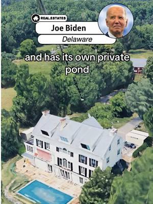 Joe Biden’s house in Delaware worth $2 million. #joebiden #president #usa #america #trump #donaldtrump #fyp #foryou #foryoupage #realestate #mansion 