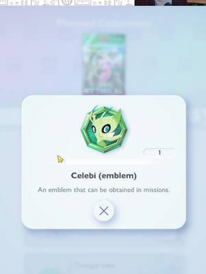 Unlock The SECRET Celebi Emblem!  #pokemontcgpocket #spragels #pokmontcg #pokemonpocket #celebi