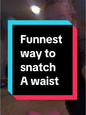 Fastest, funnest and easiest way to snatch a waist!#foryoupage #creatorsearchinsights #waistexercises #abexercises #homeequipment 