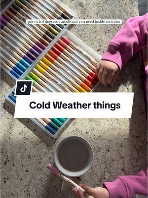 Alright Michigan moms what are you doing this week 😆😂🤍 #michiganmomtok #MomsofTikTok #momtok #crafts #coldweather #winter #insideactivities #toddlersoftiktok 