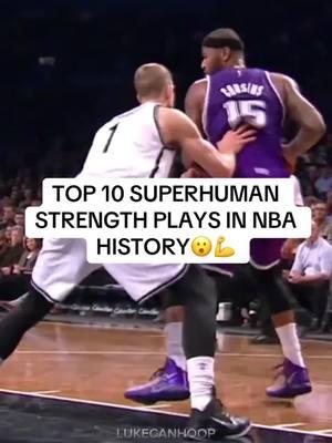 The craziest superhuman strength plays in NBA history💪 Did I miss any?#creatorsearchinsights #basketball #NBA #nbaedits #shaq 