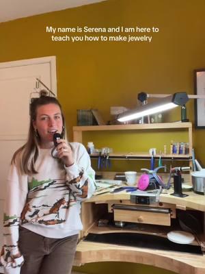 Hi, tiktok we back & thought a new introduction was in order 💕 Follow to learn how to make jewelry 🔨🎥✨ #jeweler #jewelrymakingprocess #howtomakejewelry #jewelrymaking #handmadejewelry 