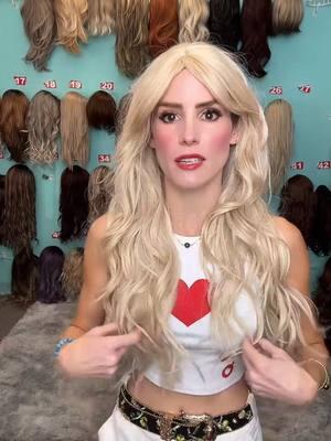 We’re back! The blonde bombshell wig! Perfect volume curls that will last even after washing and brushing! #LIVEhighlights #TikTokLIVE #LIVE #wigs #wigtok #blondewigs ❤️✔️