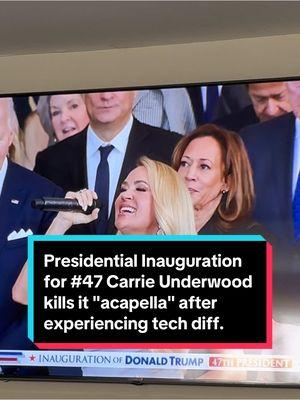 #fyp #guidofella #thegodfatheroftiktok #SmallBusiness #carrieunderwood #acapella #amazing #job #voice #presidential #inaugurationday #president @President Donald J Trump @Carrie Underwood 