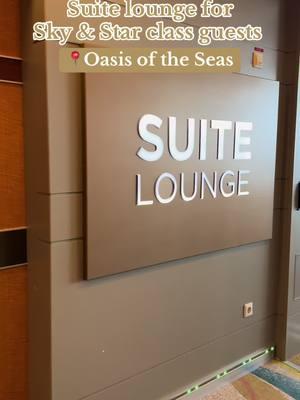 One of the best perks about staying suite level on a Royal Caribbean cruise is the exclusive access to the suite lounge! Link in bio for a quote!  #rccl #royalcaribbean #comeseek #royalcaribbeanta #royalcaribbeantravelagent #yourfamilytravelplanner #marvelousmousetravels #mmtatsea #royalsuitelounge  