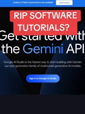 Is Google's Gemini AI putting an end to software tutorials?   Here is a small sample of what it can do. Full video on main YT channel- at Professor Cubs  Link in bio  👆 #techtips #tutorial #edutok #geminiai #excel #tech #TikTokTaughtMe #software 