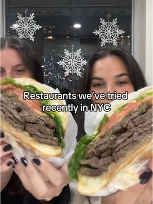 Comment new places we should try!! #nyceats #nyceating #Foodie #foodreview #newrestaurants #restaurants #nycfood #foodtiktok #foodies #FoodTok #nyc #arthurandsons #newfood #stationcafe #rubirosa #sarges 