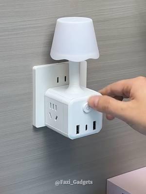 Socket Night Lamp Purchase Link in bio #foryoupage #amazongadgets #viral #viral_video #besthomeitems #gooditems #foryou #fyp 