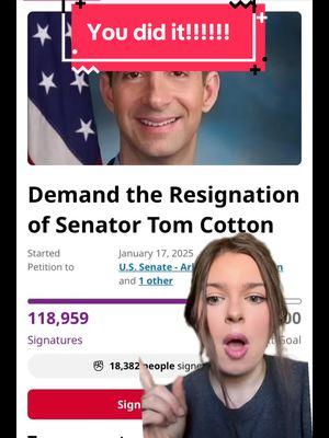 This is a peaceful call to action. Our goal is to advocate for change and accountability through lawful, constructive means! And THANK YOU for signing my petition!! #tomcotton #tiktokban #savetiktok (this video is original content, this is my petition I started and I give commentary in the entire video)  